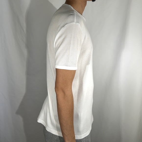 Men’s XL White Calvin Klein SS Thermal - Picture 3 of 4